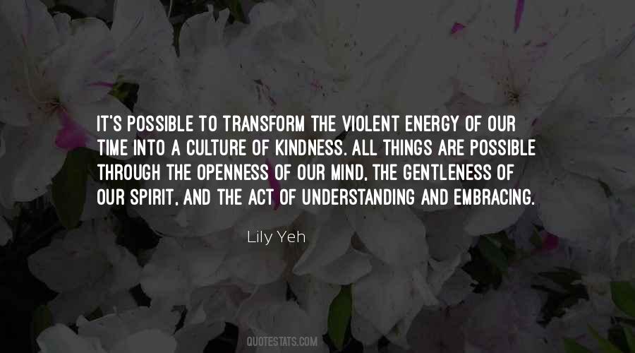 Quotes About Gentleness Of Spirit #1353845