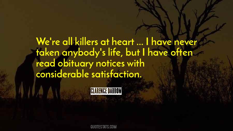 Quotes About Killers #1377362