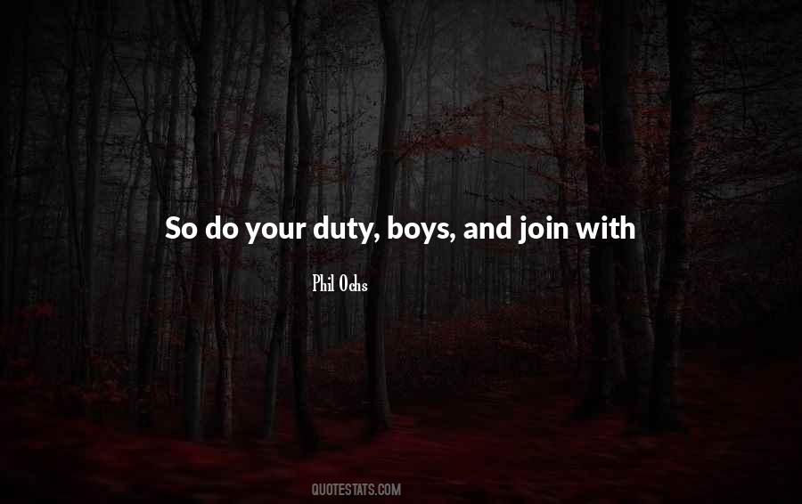 Duty's Quotes #113909