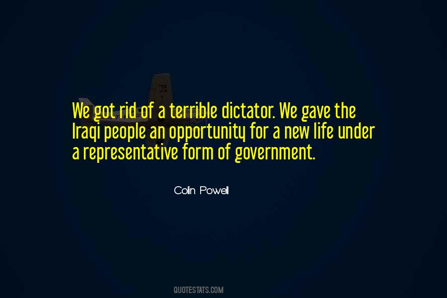 Quotes About Representative Government #1155037