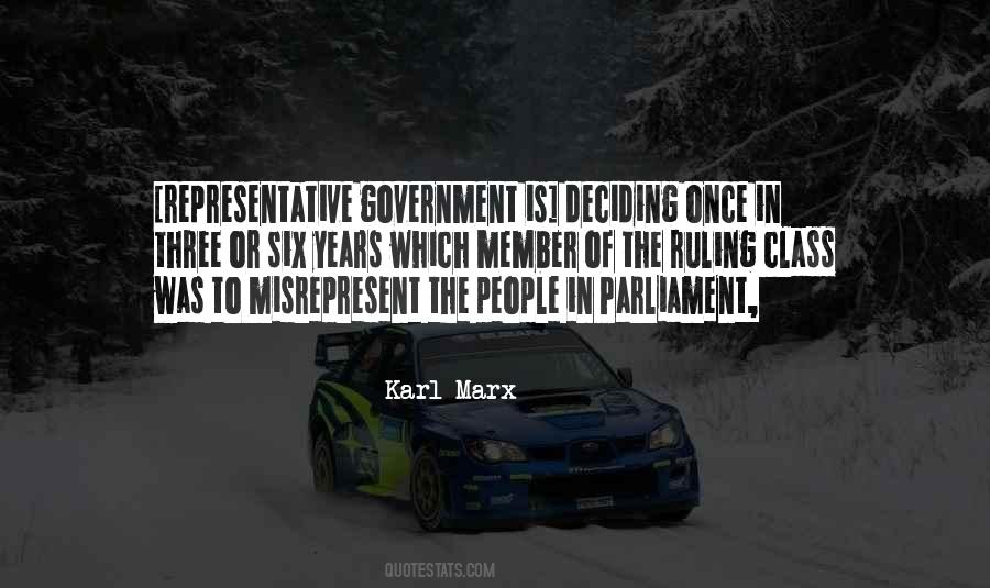 Quotes About Representative Government #1792066