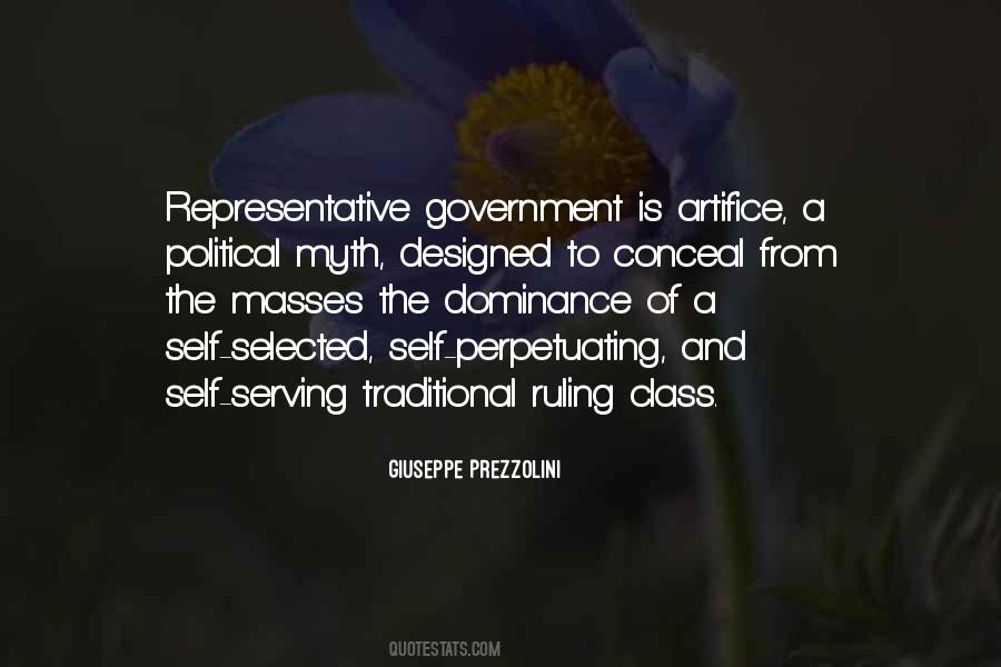 Quotes About Representative Government #351140