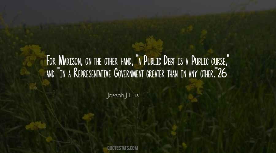 Quotes About Representative Government #410262