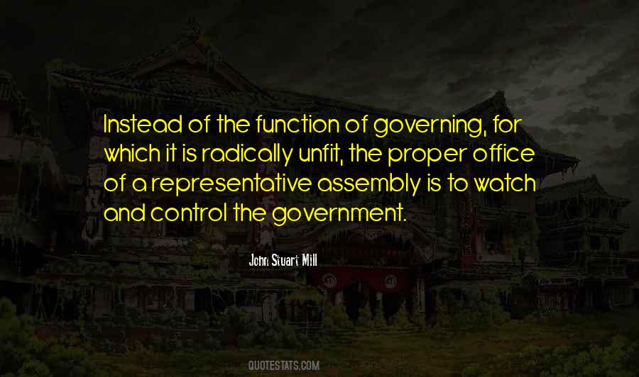 Quotes About Representative Government #96457