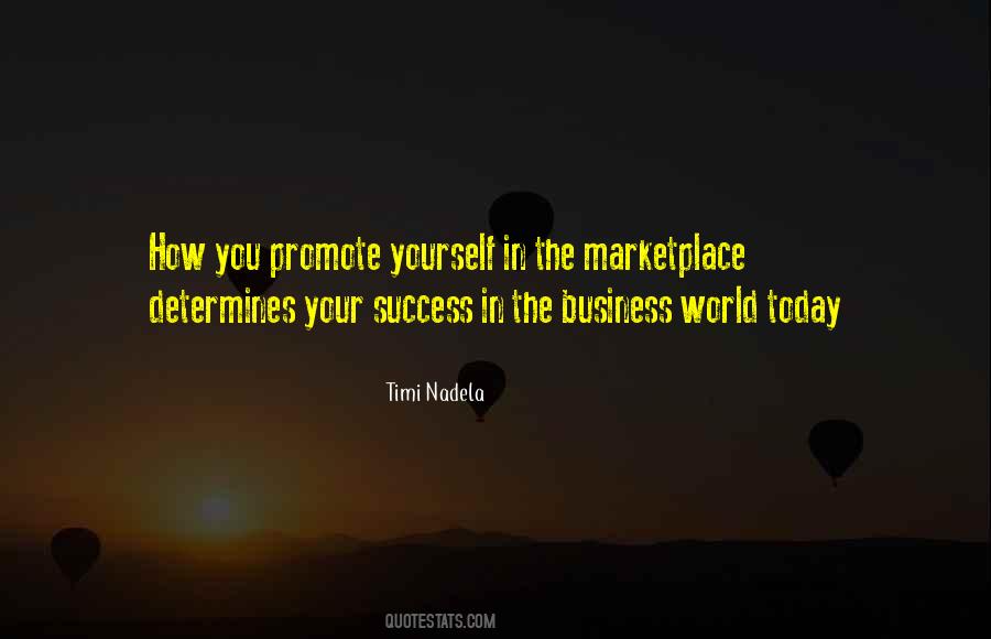 Quotes About The Marketplace #1391487