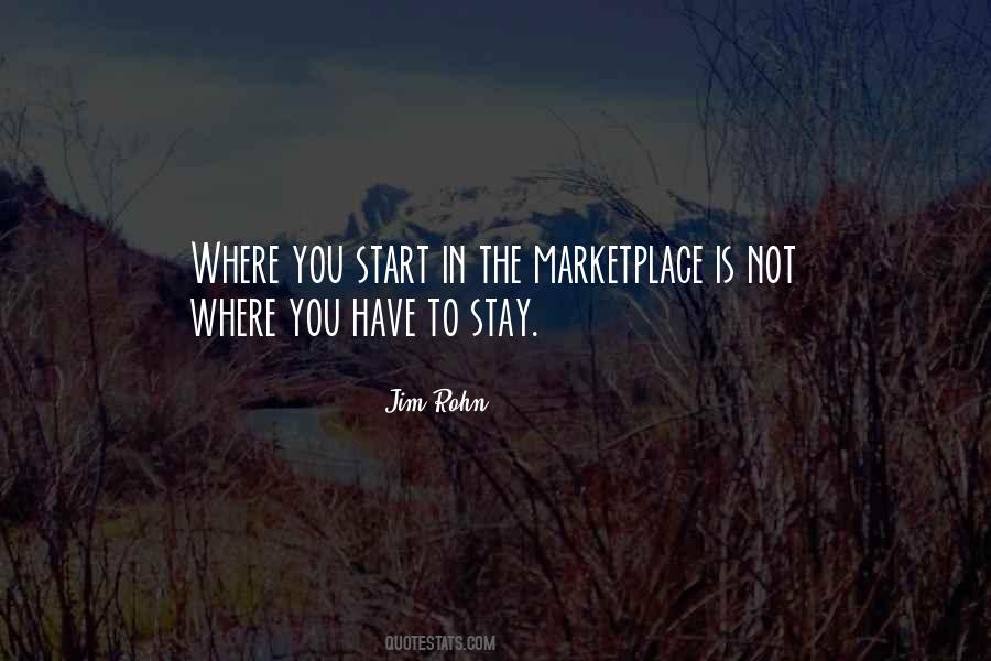 Quotes About The Marketplace #1440112