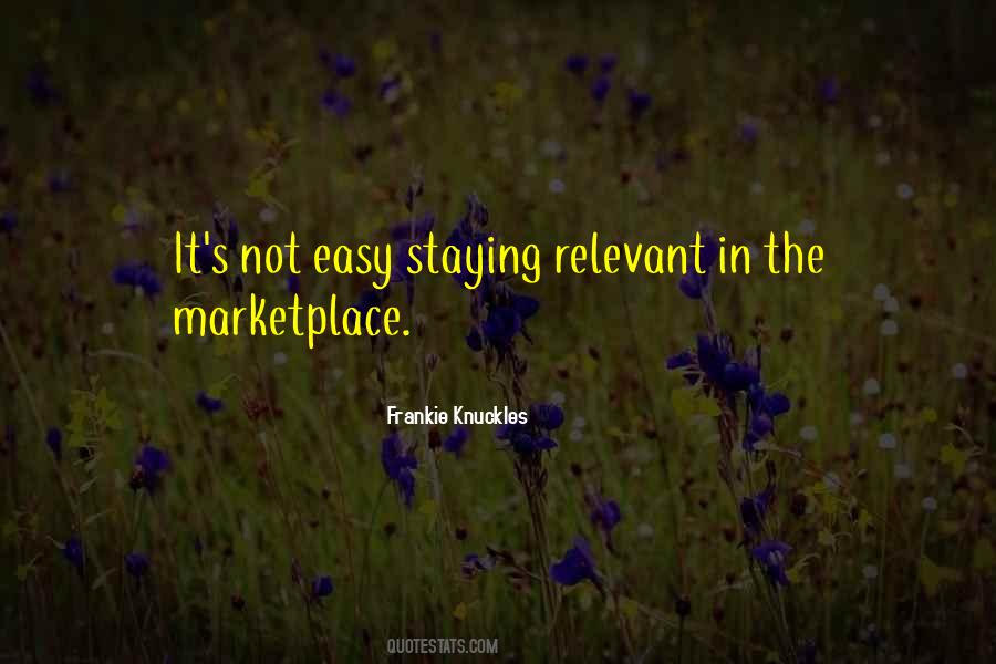 Quotes About The Marketplace #1653849