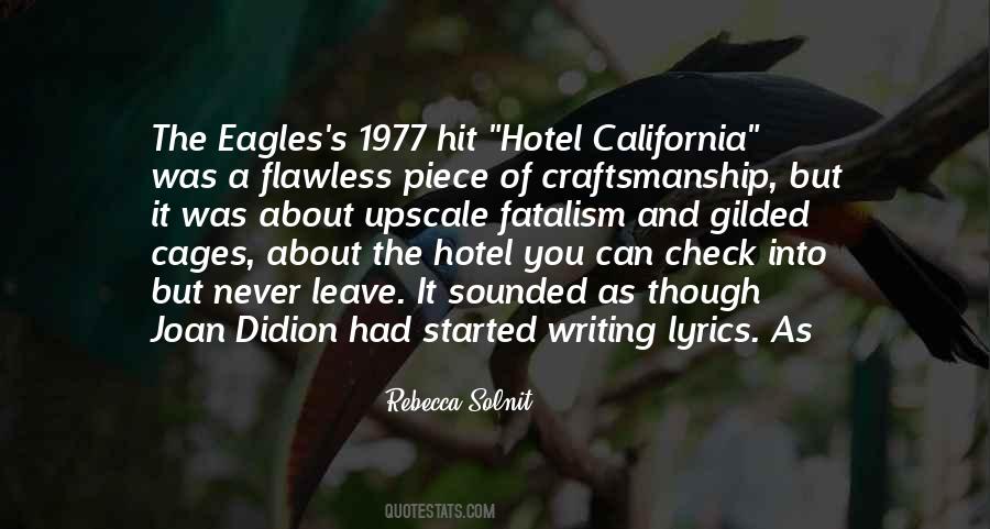 Eagles's Quotes #427050