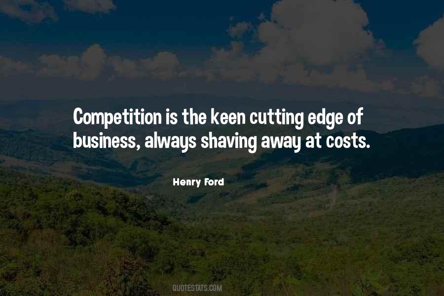 Quotes About Cutting Costs #1557341