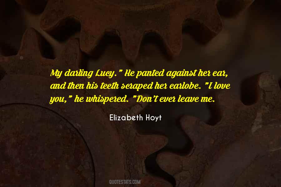 Earlobe Quotes #1606655