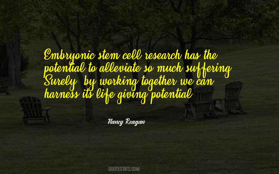 Quotes About Embryonic Stem Cell Research #620866