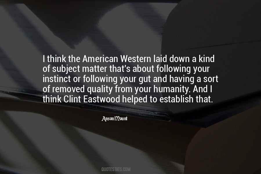 Eastwood's Quotes #1005862