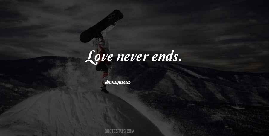 Quotes About Love Ends #408243