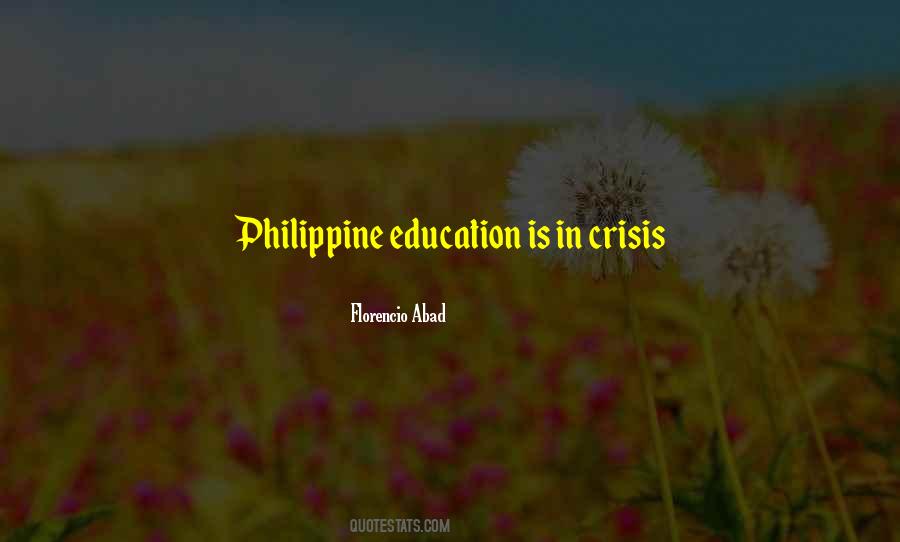 Quotes About Philippine Education #1786310
