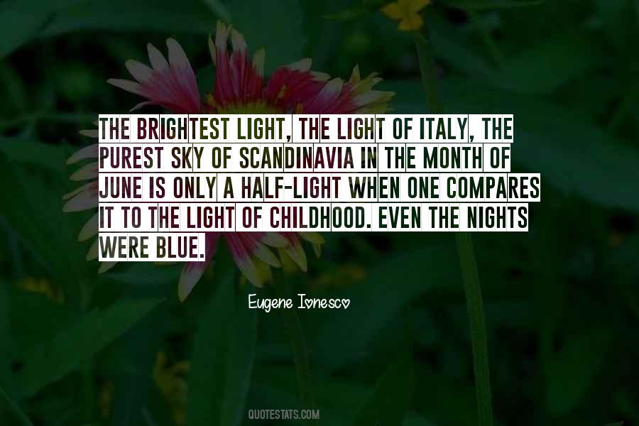 Quotes About Blue Light #345739