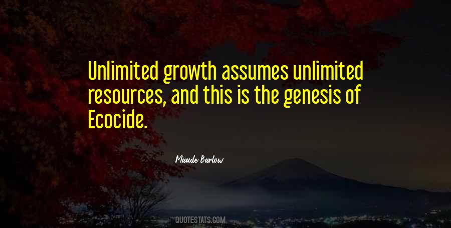 Ecocide Quotes #507369