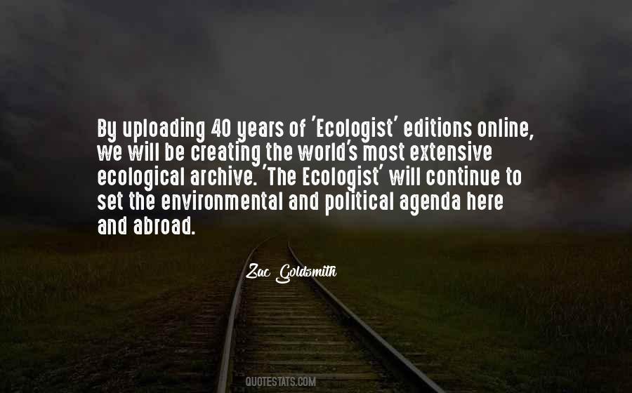 Ecologist Quotes #1241132