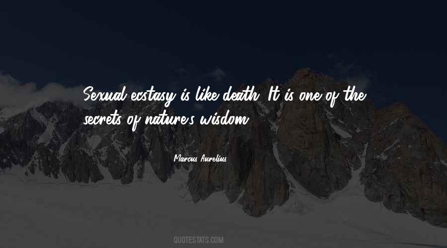 Ecstasy's Quotes #508264