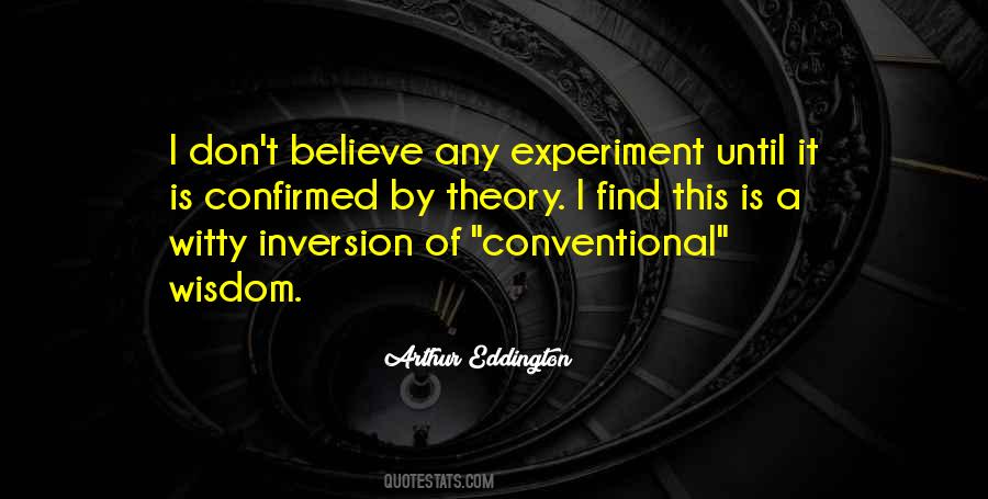 Eddington's Quotes #432801