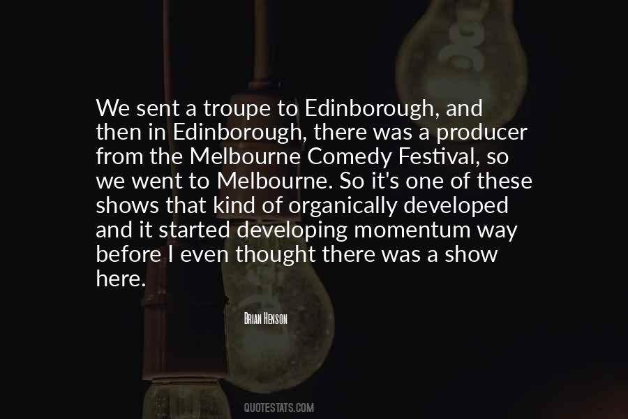 Edinborough Quotes #38803