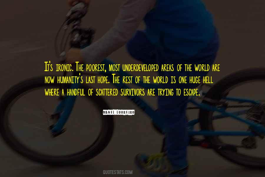 Quotes About Underdeveloped #1519680