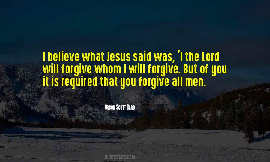 Quotes About Jesus Forgiveness #1430552