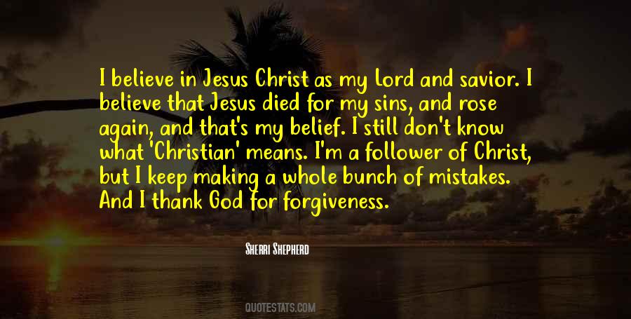 Quotes About Jesus Forgiveness #1502566