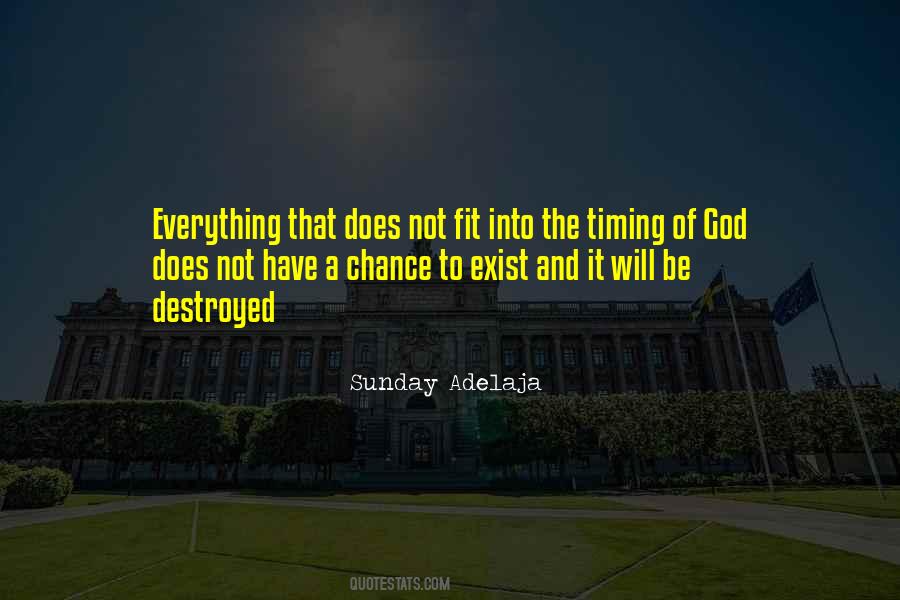 Quotes About God's Timing #1236150