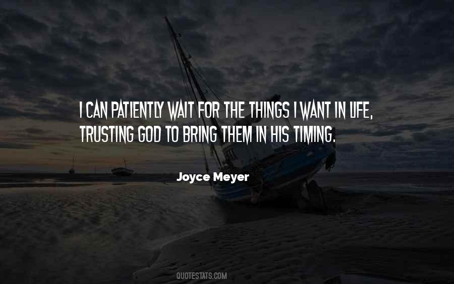 Quotes About God's Timing #1269439