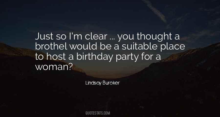 Quotes About A Birthday Party #1008995