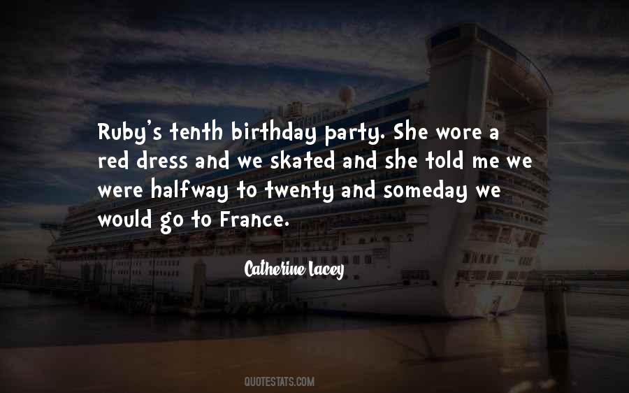 Quotes About A Birthday Party #342765