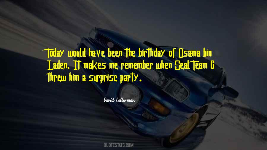 Quotes About A Birthday Party #631698