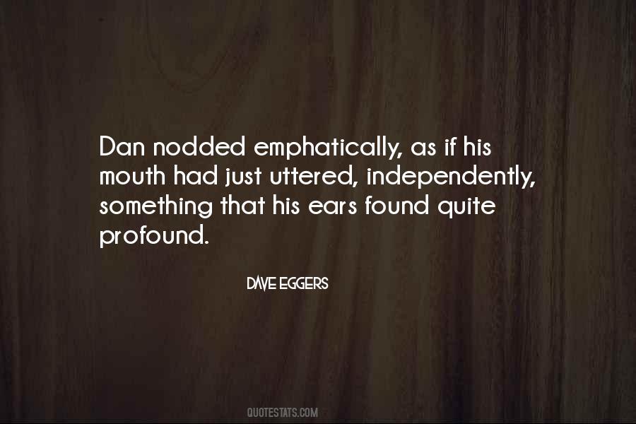 Eggers's Quotes #52674