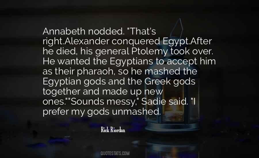 Egypt's Quotes #1057296