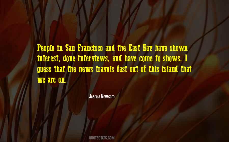 Quotes About San Francisco Bay #54217