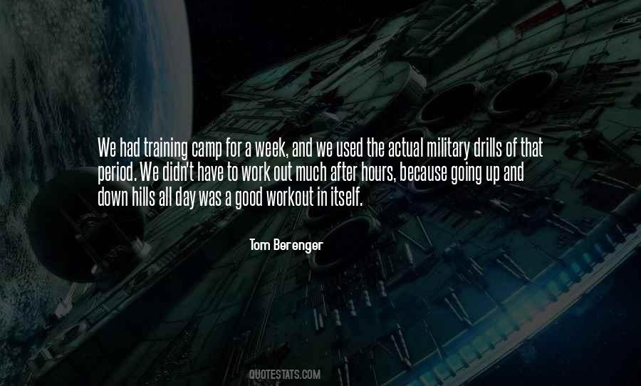 Quotes About Military Training #1491754