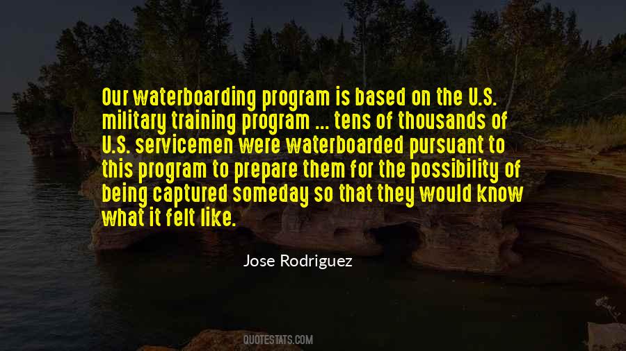 Quotes About Military Training #155589