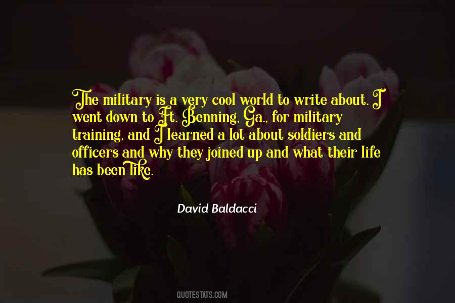 Quotes About Military Training #1735