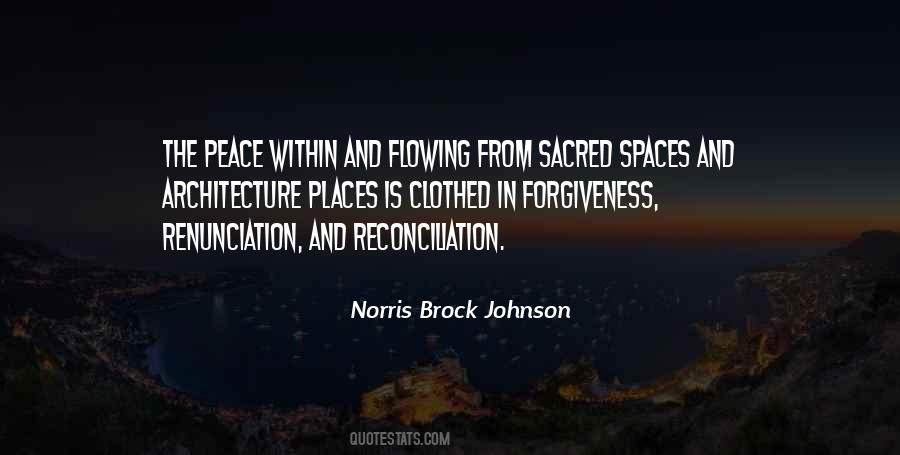 Quotes About Reconciliation And Forgiveness #1403109