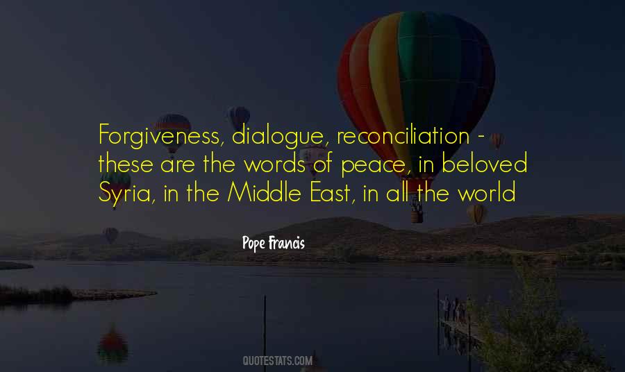 Quotes About Reconciliation And Forgiveness #480682