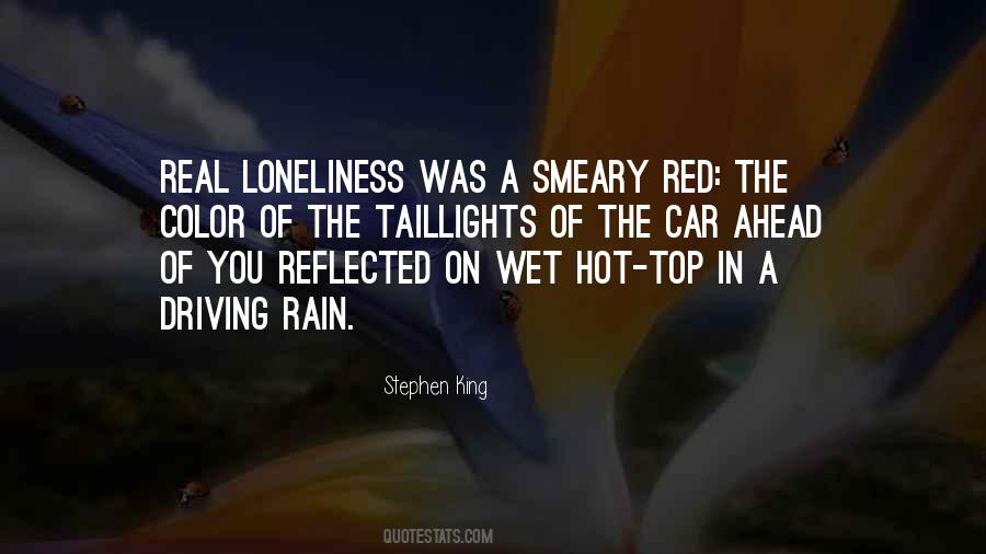 Quotes About Driving In The Rain #1116592