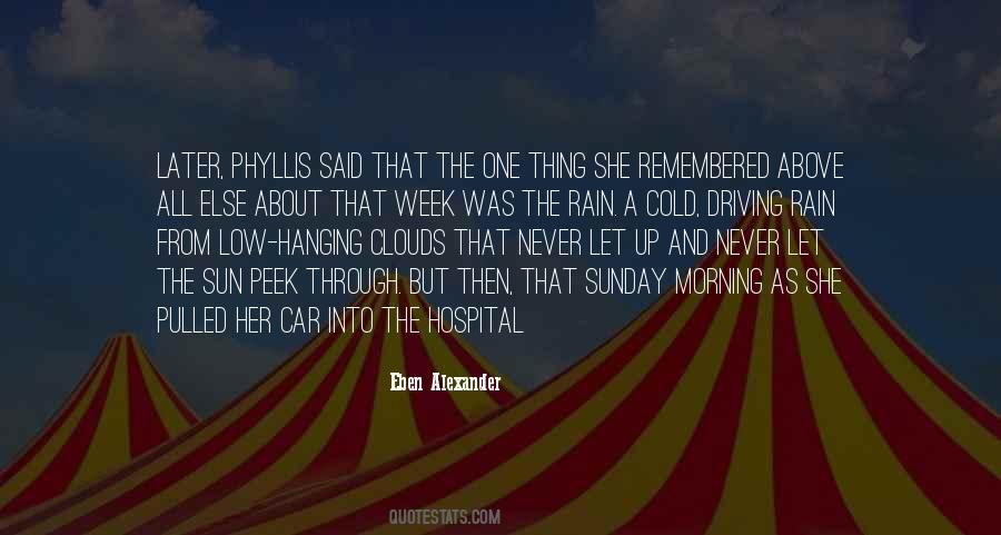 Quotes About Driving In The Rain #240040