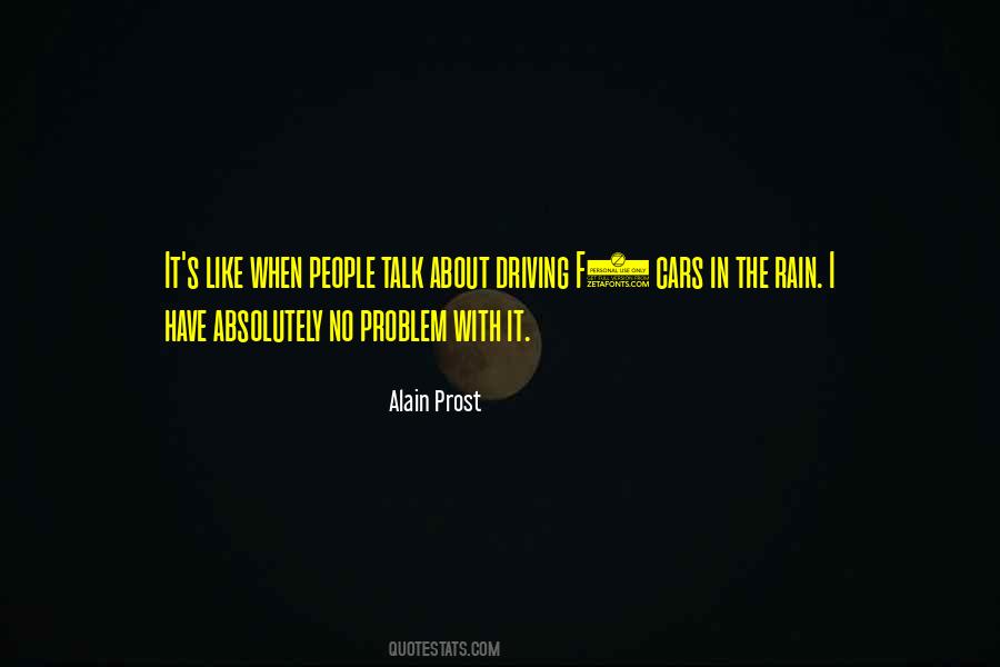 Quotes About Driving In The Rain #323309