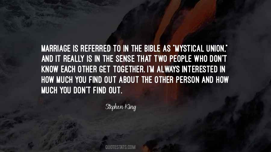 Quotes About Marriage In The Bible #1177625