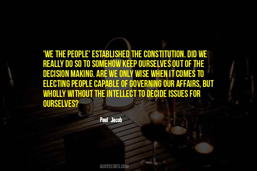 Electing Quotes #1257654