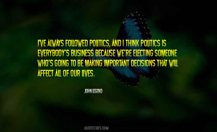 Electing Quotes #728954