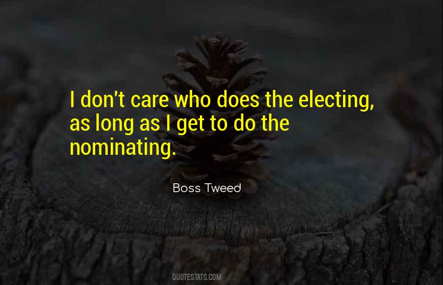Electing Quotes #786190