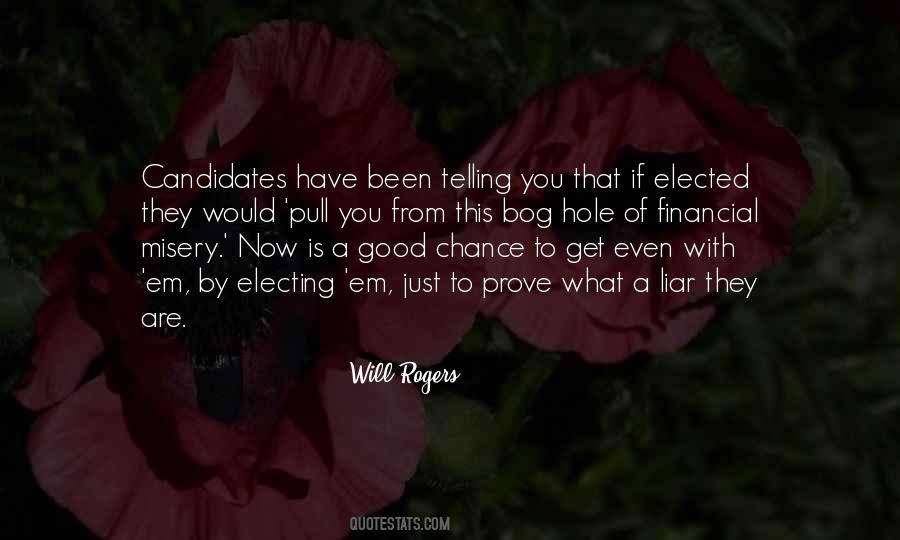 Electing Quotes #797777