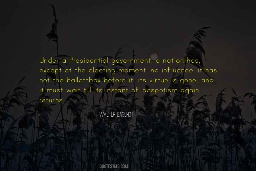 Electing Quotes #976206