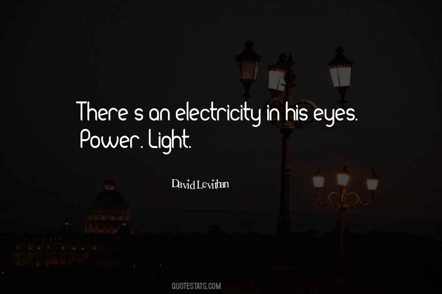 Electricity's Quotes #1156331